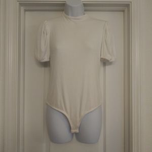 21 Saints White Short Sleeve Bodysuit